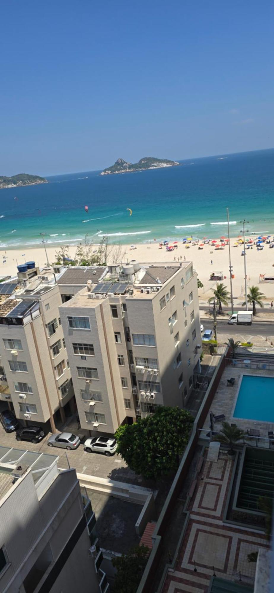 Beira Mar Vista Praia E Montanha Rio de Janeiro Rom bilde